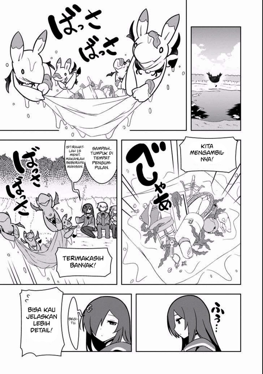 Wakamono no Kuro Mahou Hanare ga Shinkoku desu ga, Shuushoku shite Mitara Taiguu Iishi, Shachou mo Tsukaima mo Kawaikute Saikou desu Chapter 03.2 Gambar 8